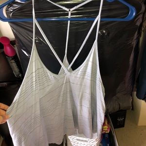 Small strappy light blue tank top small